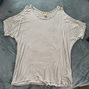 Lucky brand Striped Shoulder Women's Top